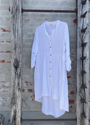 Cabana Living kjole 9379C med kinakrave hvid